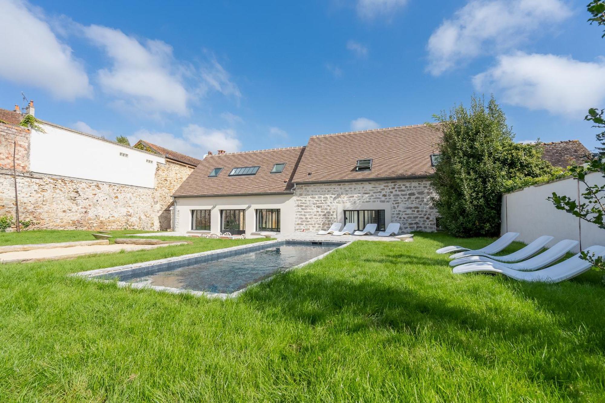 Villa Albertine, 4 Chambres En Plein Coeur De Barbizon Proche Lisiere De Foret Exterior photo