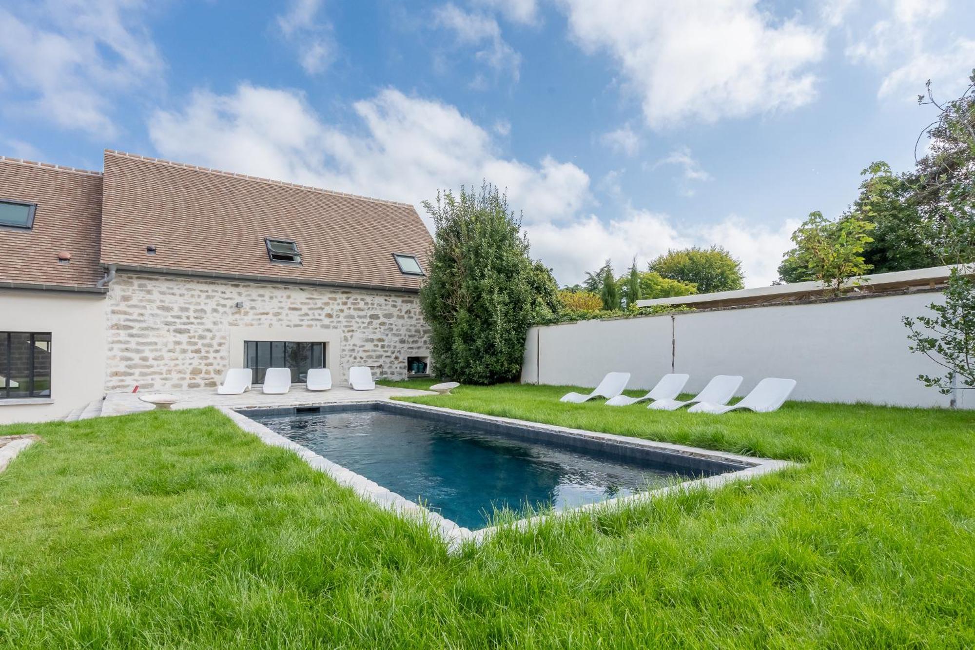 Villa Albertine, 4 Chambres En Plein Coeur De Barbizon Proche Lisiere De Foret Exterior photo